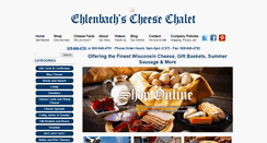 Desktop Screenshot of ehlenbachscheese.com